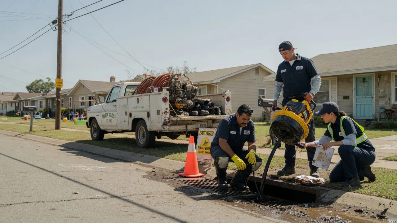 Drain Cleaning in Comfort, TX near me